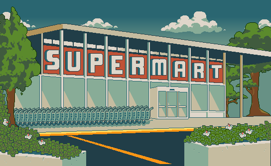Super Mart exterior