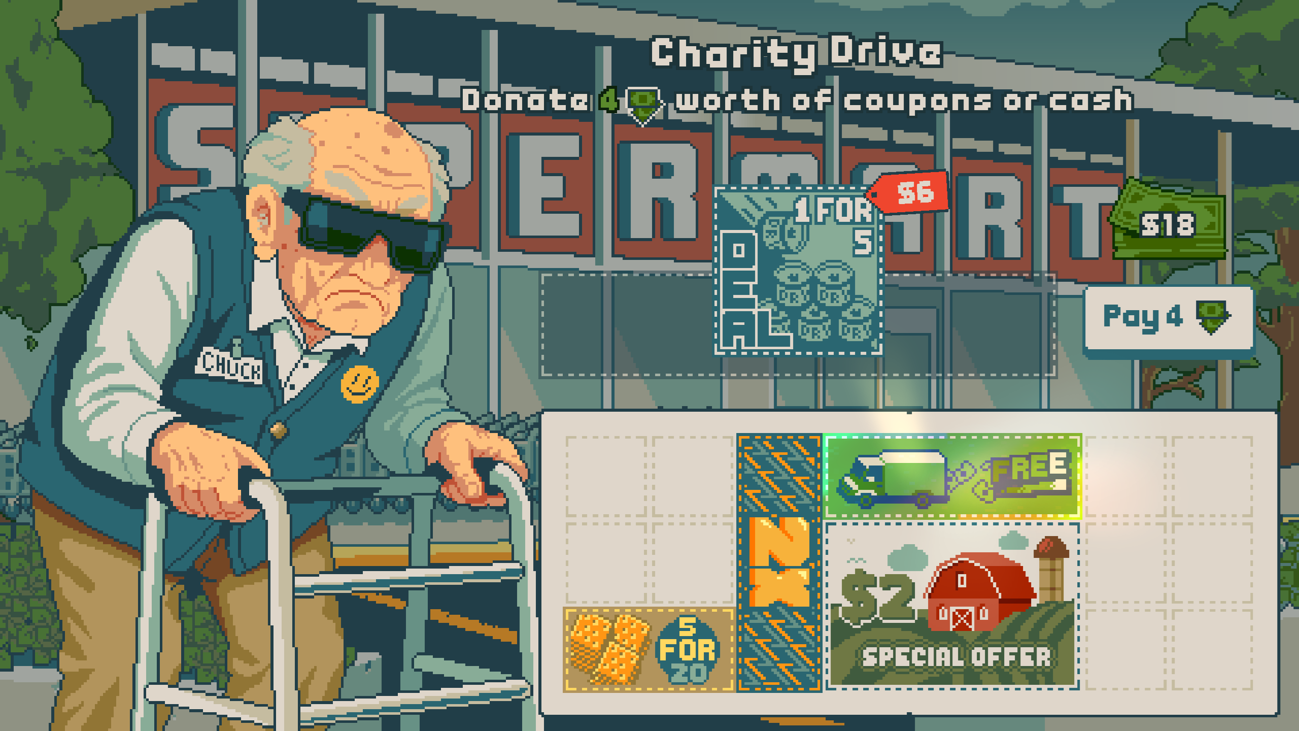 Charity drive